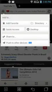 Maxthon browser captura 1