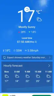 Daily Forecast captura 1