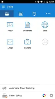 Samsung Mobile Print captura 2