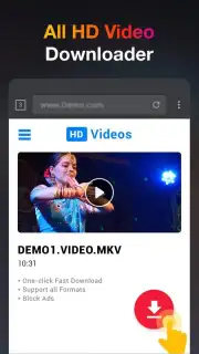 HD Video Downloader App captura 6