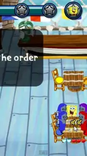 SpongeBob Diner Dash captura 1