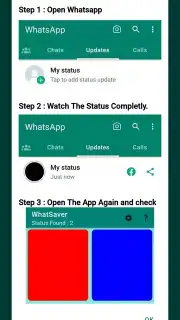 Whatsapp Status Saver captura 2
