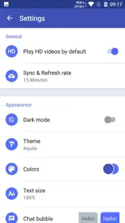 Aquila Messenger for Twitter captura 8