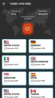 Turbo VPN Free captura 2
