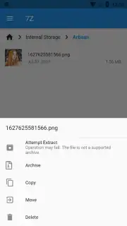 7Z - Files Manager captura 8