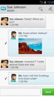 mysms - SMS anywhere captura 2