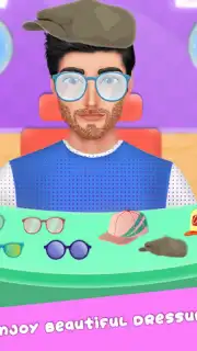 Barber Salon Beard & Hair Game captura 1
