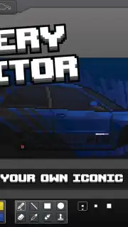 Pixel Car Racer captura 1
