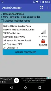 AndroDumpper captura 3