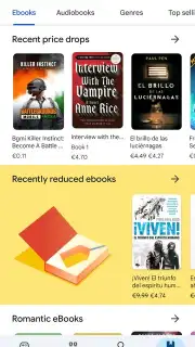 Google Play Books captura 1