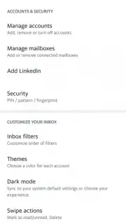 Yahoo Mail captura 1