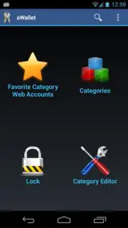 aWallet Password Manager captura 4