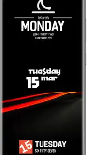 70+ Time Widgets for KWGT captura 2
