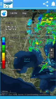 Radar meteorologico y seguimiento de tormentas captura 3