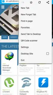Cliqz Browser captura 5