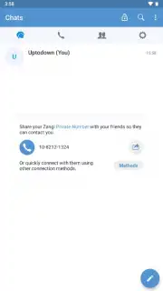 Zangi Messenger captura 4