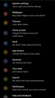 Microsoft Launcher captura 11