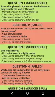 The bible quiz game captura 9