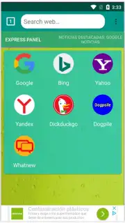 Google Search Alternatives captura 1