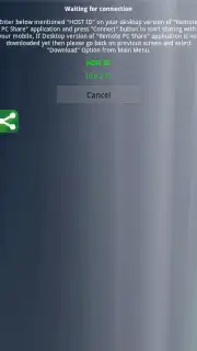 Remote PC Share captura 3