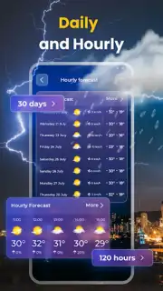 Live Weather Widget & Radar captura 13