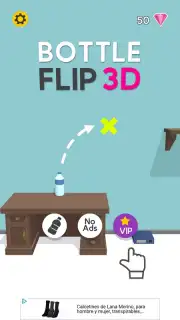 Bottle Flip 3D captura 4