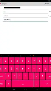 Pink Keyboard captura 15