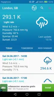 Offline Weather Forecast captura 6