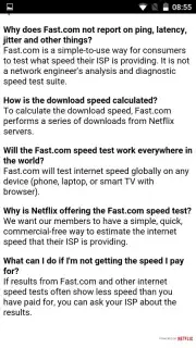FAST Speed Test captura 5