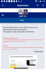 ALDI TALK Registration captura 10