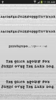 Style Free Font Theme captura 2
