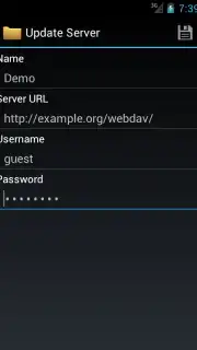 WebDAV Nav Lite captura 3