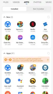 SHAREit - Connect & Transfer captura 14