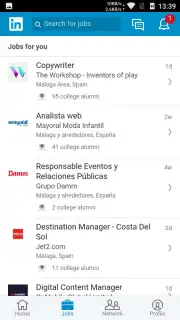 LinkedIn Lite captura 4