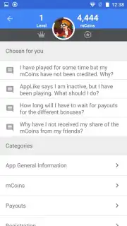 AppLike: Apps and Rewards captura 4