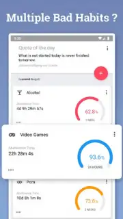 Quitzilla: Bad Habit Tracker captura 6