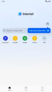 Internet Browser captura 1