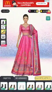 Indian Fashion Dressup Stylist captura 14