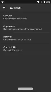 Navigation Gestures captura 1