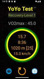 Yo-Yo Test captura 5
