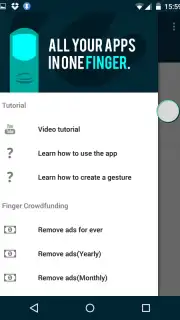 Finger Gesture Launcher captura 3