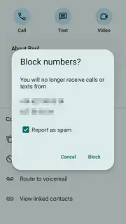 Google Contacts captura 3