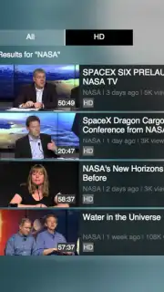 YouTube for Google TV captura 3
