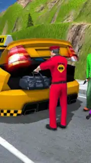 Taxi Games Driving Car Game 3D captura 1