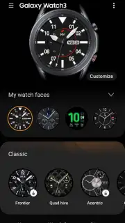 Galaxy Wearable (Samsung Gear) captura 4