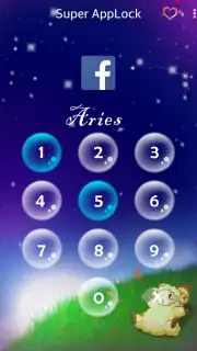 AppLock Theme Aries captura 2