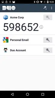 Duo Mobile captura 2