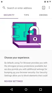 Tor Browser Alpha captura 4