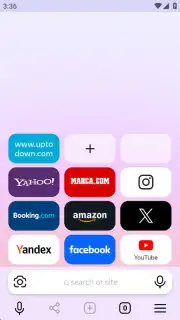 Yandex Browser (alpha) captura 1