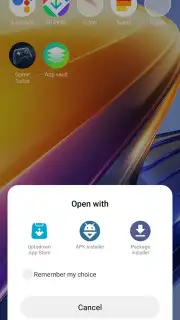Package installer Google captura 1